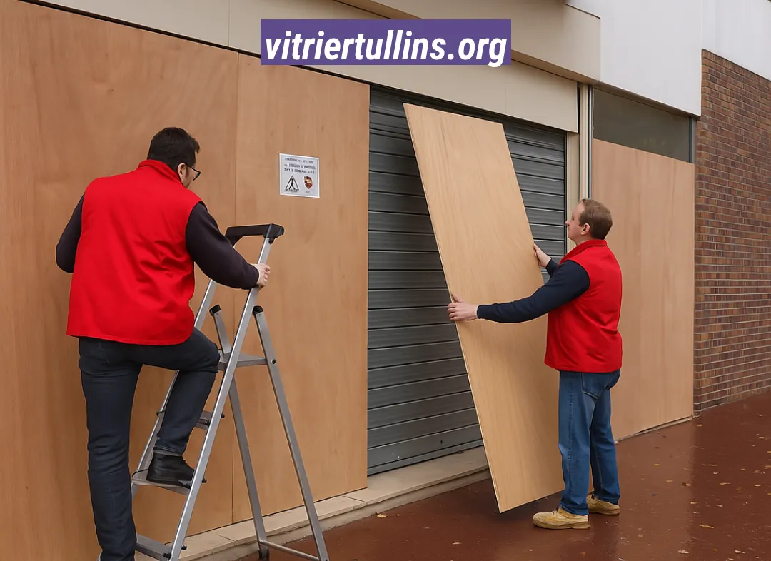 Mise en sécurité fermeture provisoire Tullins