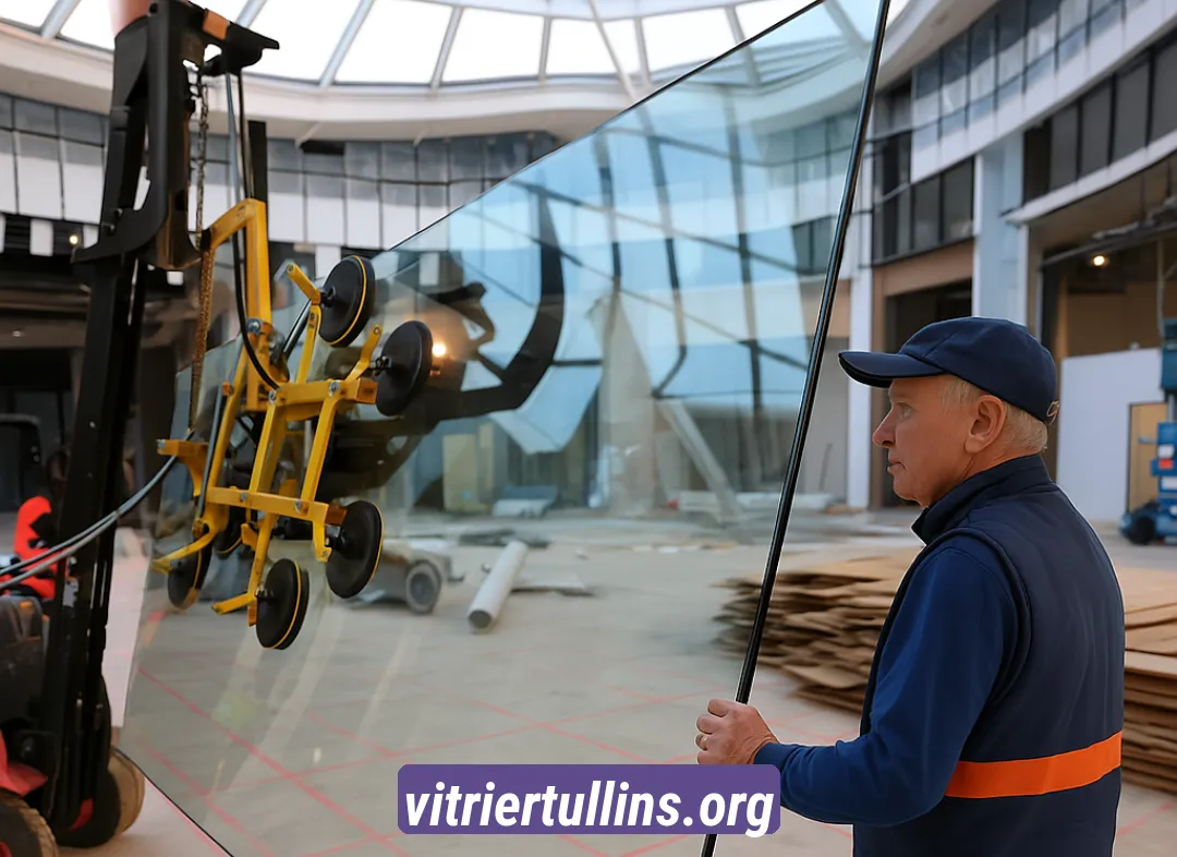 Remplacement de vitrine magasin Tullins